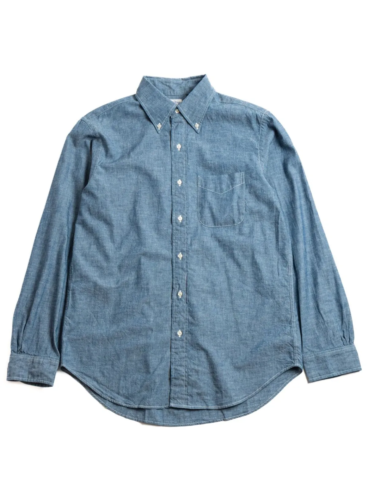 (LOT 8012) BUTTON DOWN SHIRT 4.5OZ ORIGINAL CHAMBRAY | orSlow Cheap