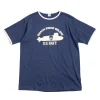LOT 4059 DEATH FROM BELOW NAVY/CREAM | Warehouse & Co Flash Sale
