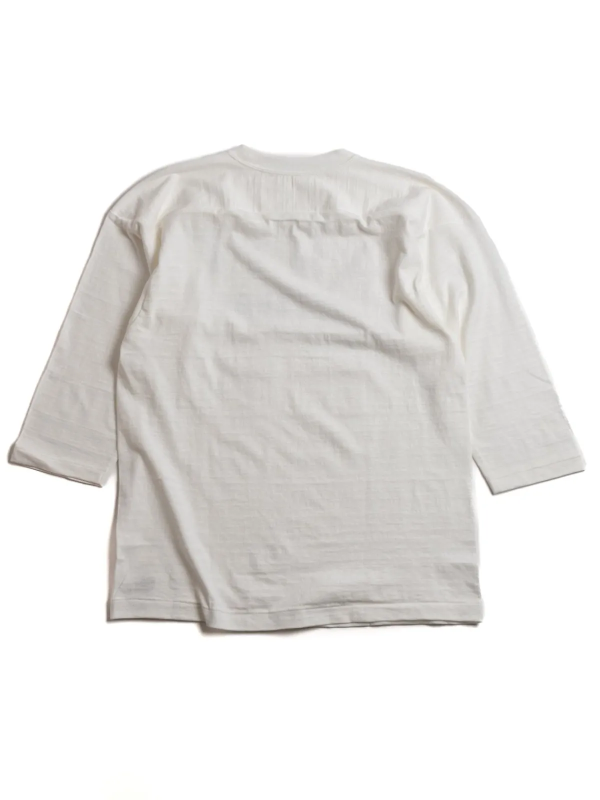 LOT 4063 ¾ SLEEVE FOOTBALL TEE ASTC OFF WHITE | Warehouse & Co Fashion