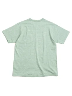 LOT 4097 HEATHER POCKET T–SHIRT GREEN | Warehouse & Co Best