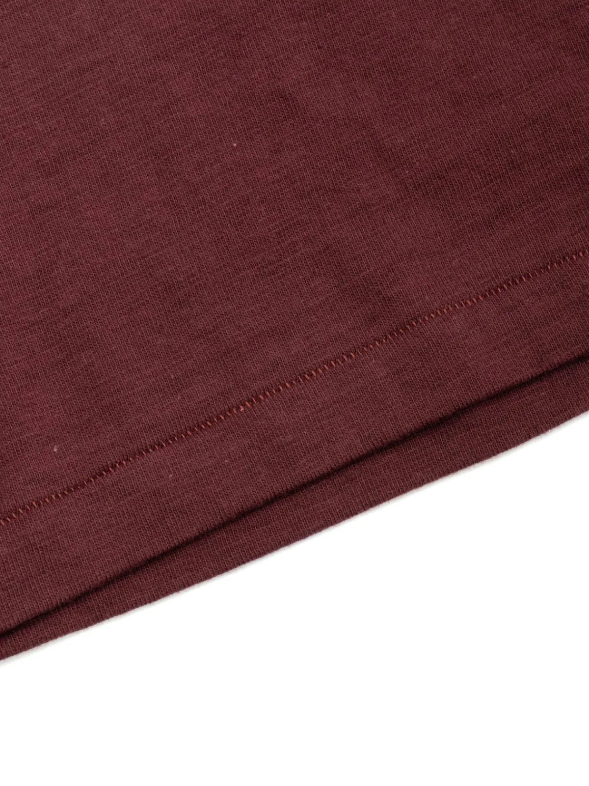 LOT 4601 NO PRINT T SHIRT BORDEAUX | Warehouse & Co Shop