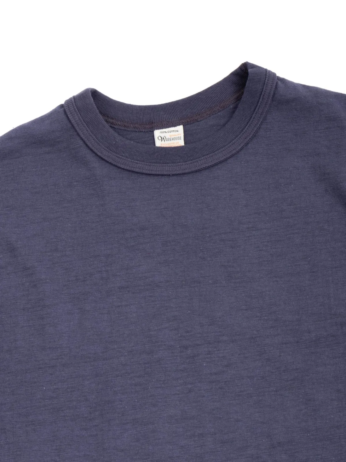 LOT 4601 NO PRINT T SHIRT NAVY (EGG PLANT) | Warehouse & Co Outlet