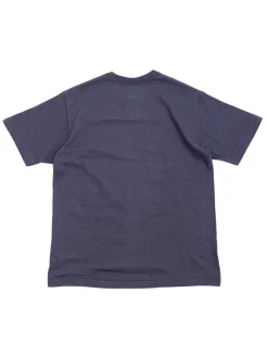 LOT 4082 ONE BUTTON HENLEY NECK T NAVY (EGG PLANT) | Warehouse & Co Outlet