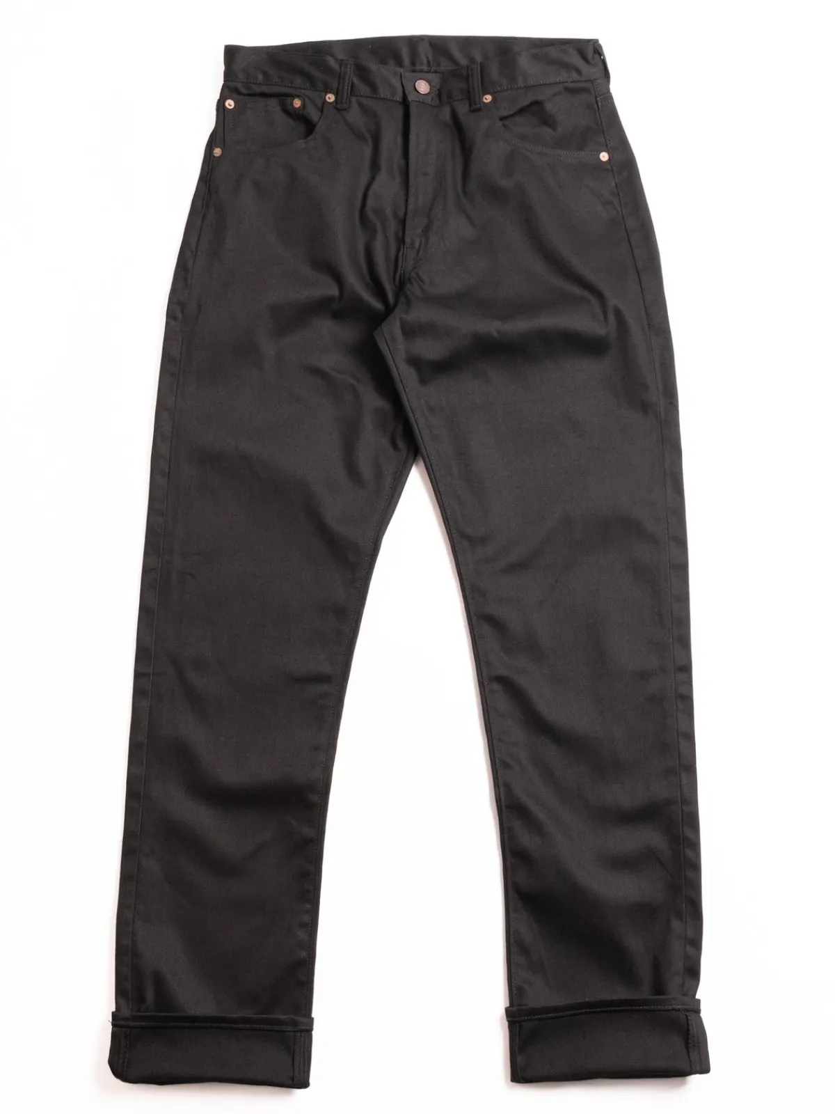 LOT 1096 PIQUE PANTS BLACK | Warehouse & Co Fashion