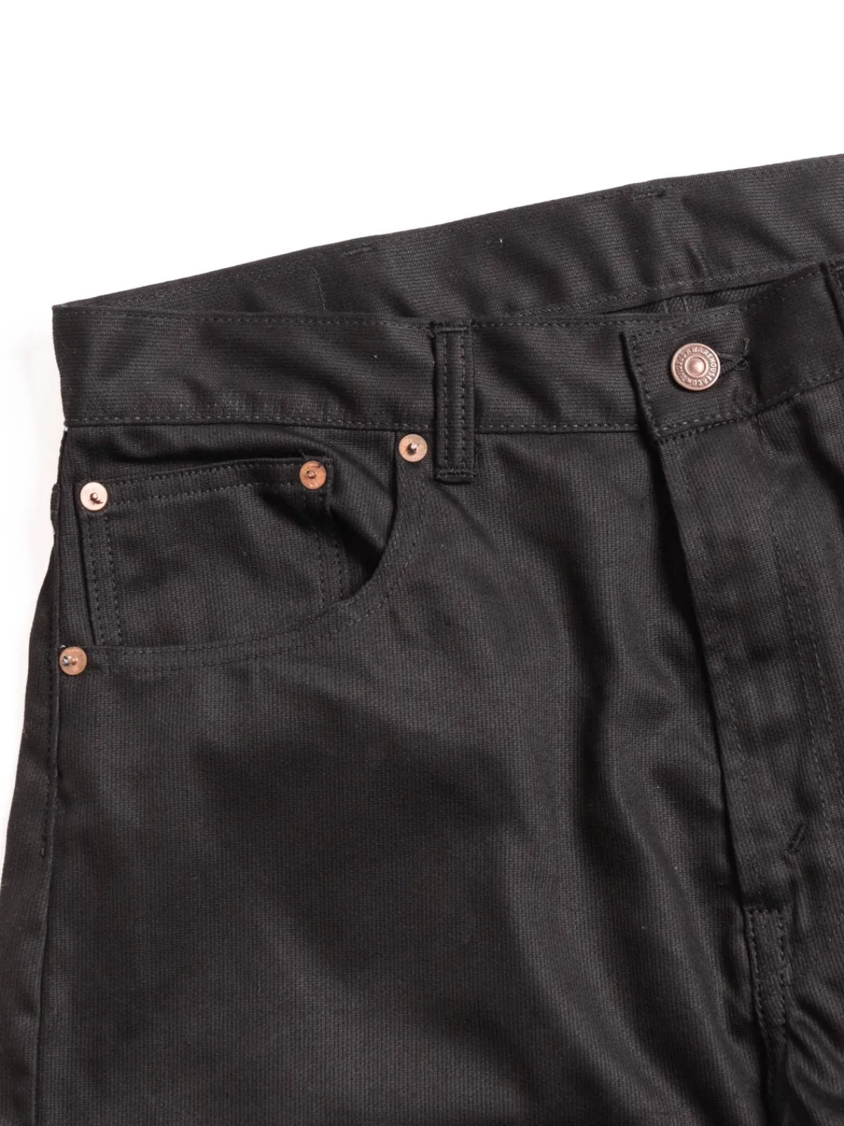 LOT 1096 PIQUE PANTS BLACK | Warehouse & Co Fashion