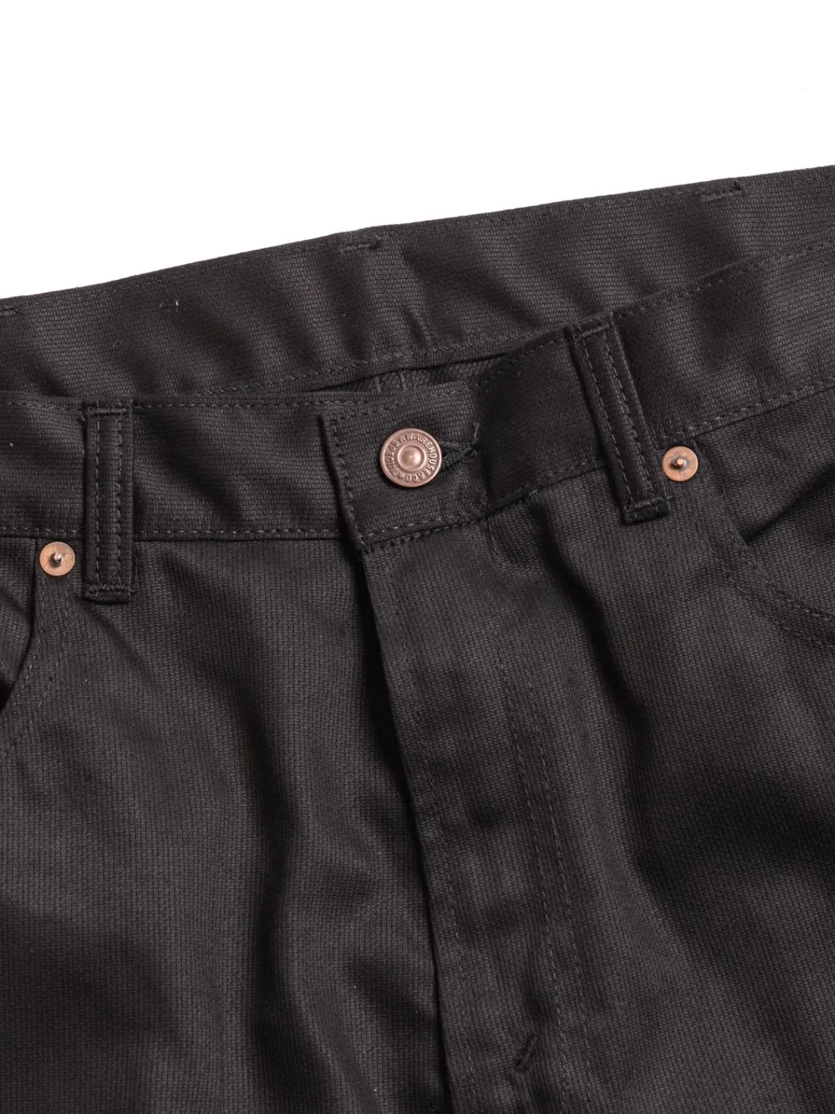 LOT 1096 PIQUE PANTS BLACK | Warehouse & Co Fashion