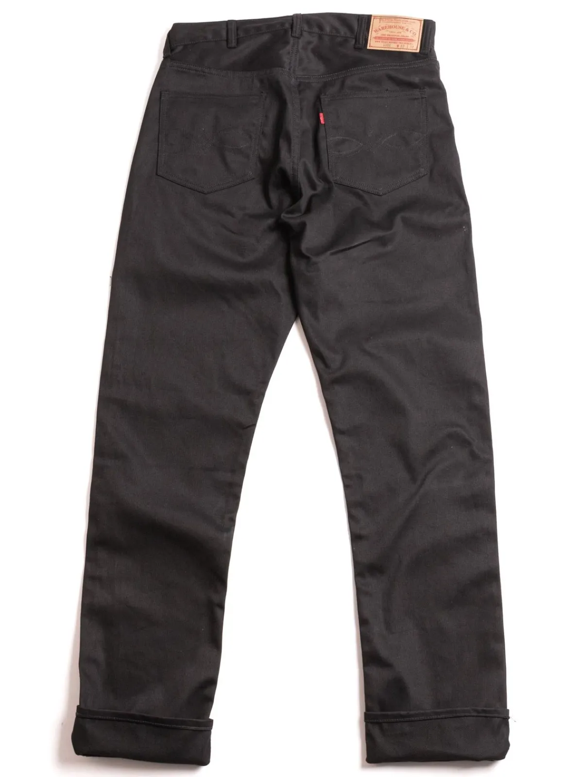 LOT 1096 PIQUE PANTS BLACK | Warehouse & Co Fashion