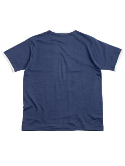 LOT 4059 PLAIN T–SHIRT NAVY / CREAM | Warehouse & Co Store