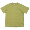 LOT 4601 POCKET T SHIRT GRASS GREEN | Warehouse & Co Flash Sale