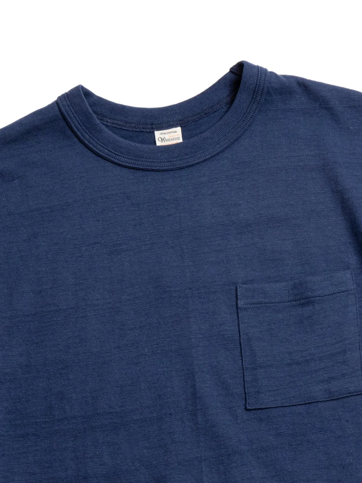 LOT 4601 POCKET TEE NAVY | Warehouse & Co Discount