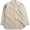 LOT 3045 PULLOVER SHIRT SELVEDGE DOBBY STRIPE | Warehouse & Co Cheap