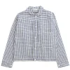 LOT 2166 SHIRT INDIGO CHECK R.COLLAR COLOUR 1 | Warehouse & Co Fashion