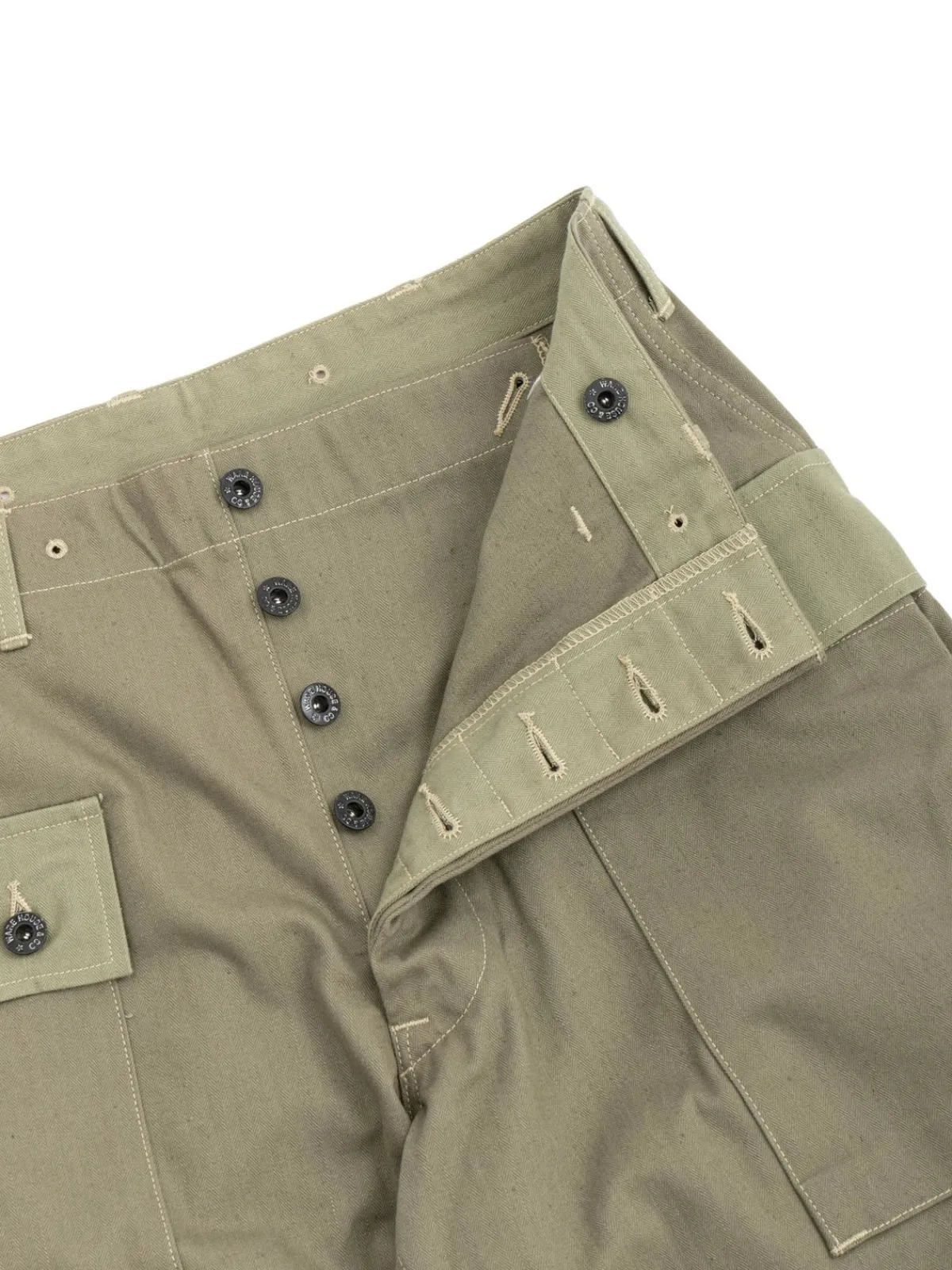 LOT 1097 USMC Monkey Pant O/D Green | Warehouse & Co Cheap