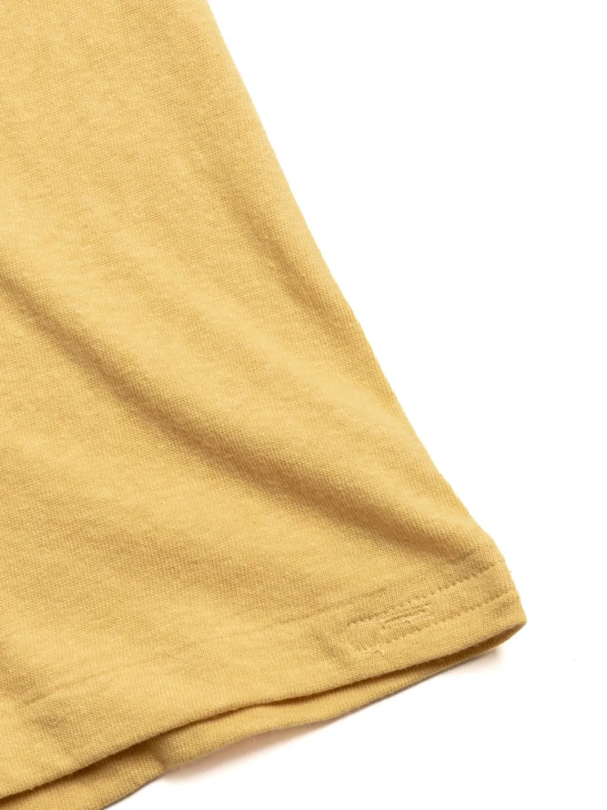 LOT 4091 USN SKIVVY TEE YELLOW | Warehouse & Co Cheap