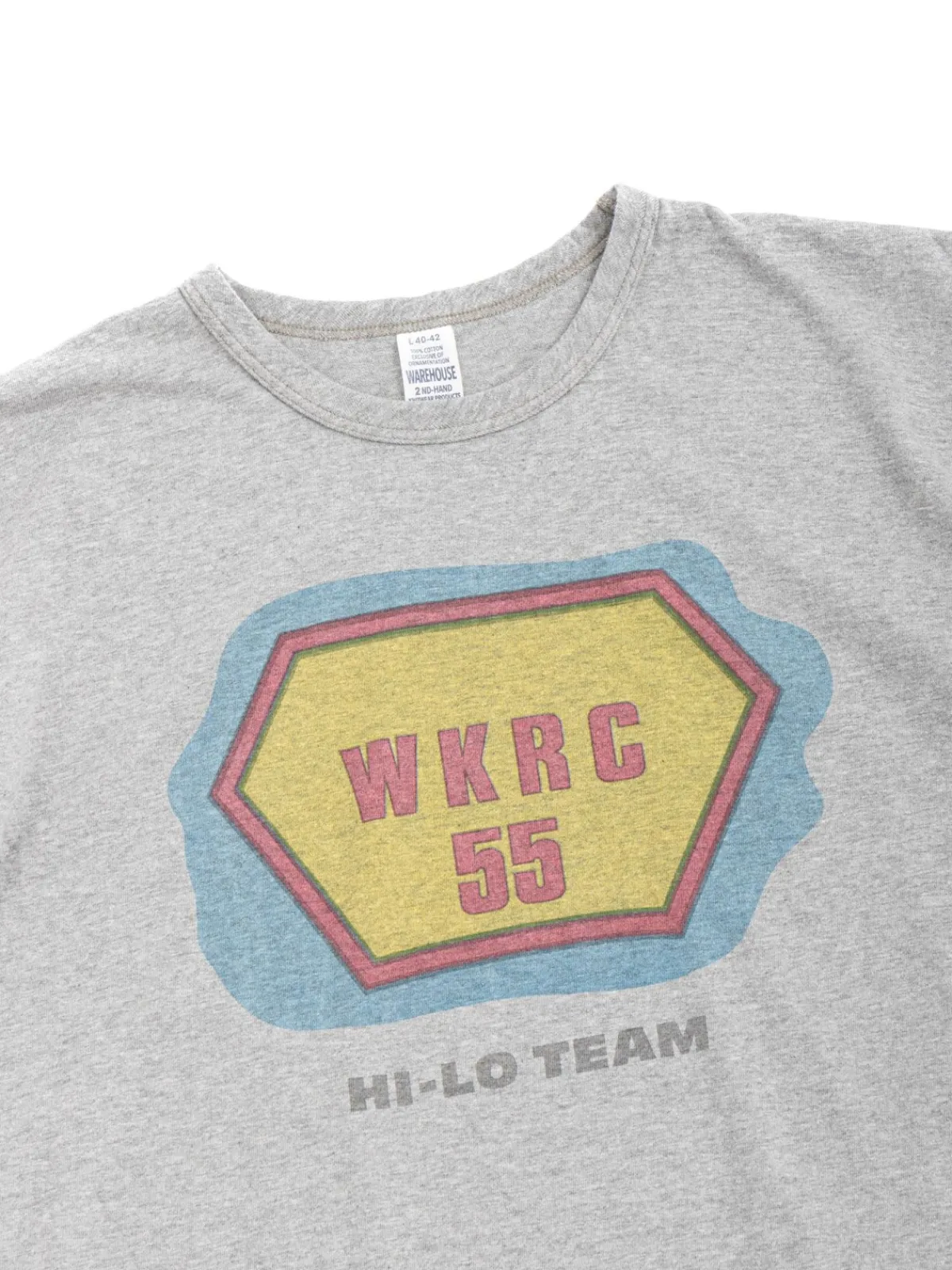 LOT 4064 WKRC 55 T SHIRT HEATHER GREY | Warehouse & Co Cheap