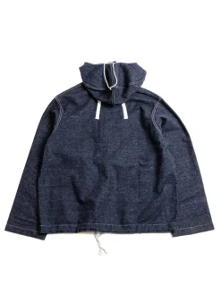 LOT JG–20 PARKA SAILOR’S PULLOVER INDIGO DENIM | Warehouse & Co Sale