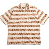 LOT JG&ndash;18 SCHOOL OF FISH SHIRT BROWN | Warehouse & Co Store
