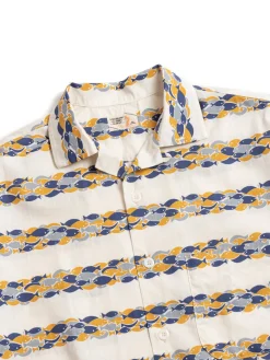 LOT JG&ndash;18 SCHOOL OF FISH SHIRT NAVY | Warehouse & Co Cheap