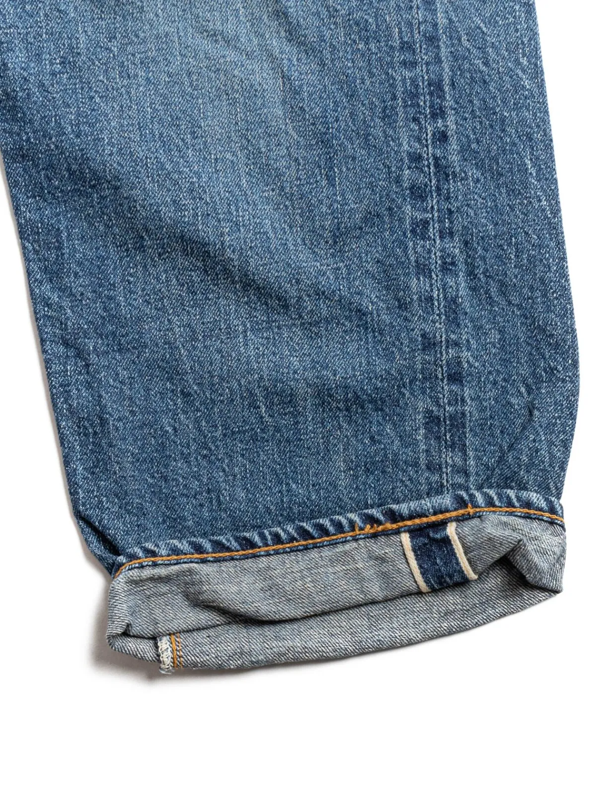 LOT 2ND HAND SERIES 1101 USED WASH MEDIUM 12OZ DENIM JEAN | Warehouse & Co Sale