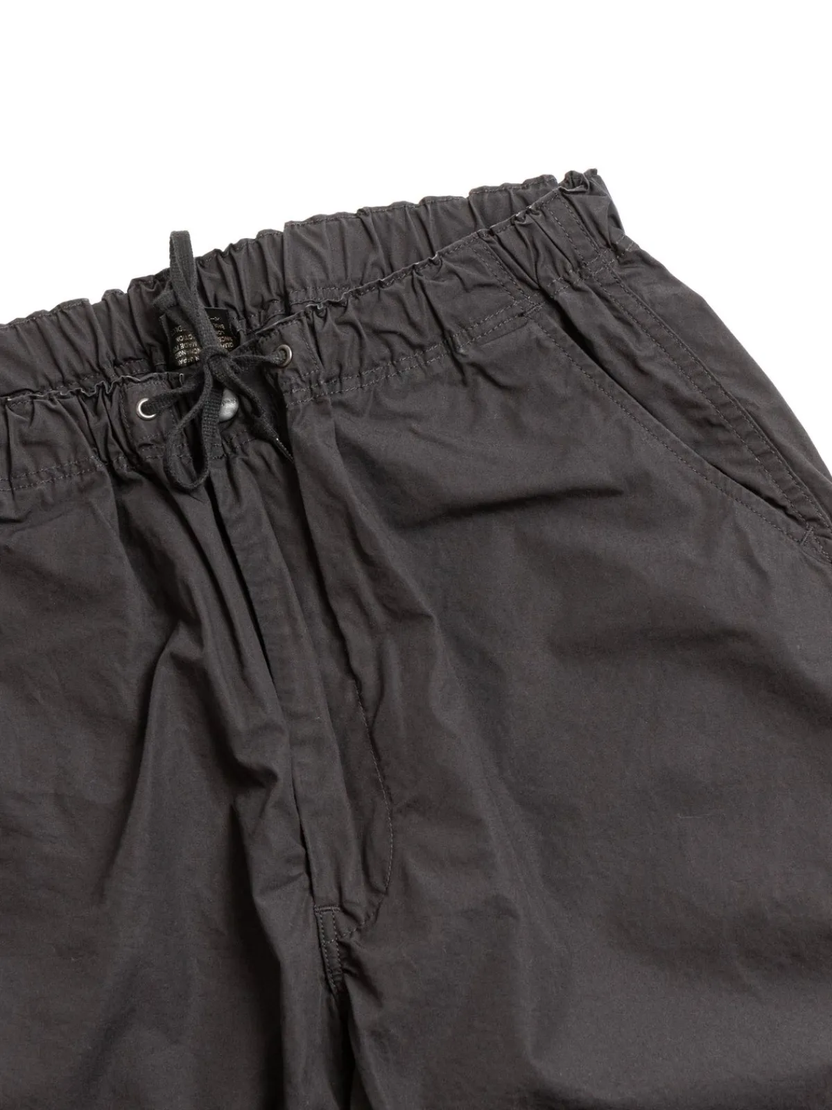(LOT 03–7022) NEW YORKER SHORTS TYPEWRITER CLOTH BLACK | orSlow Fashion