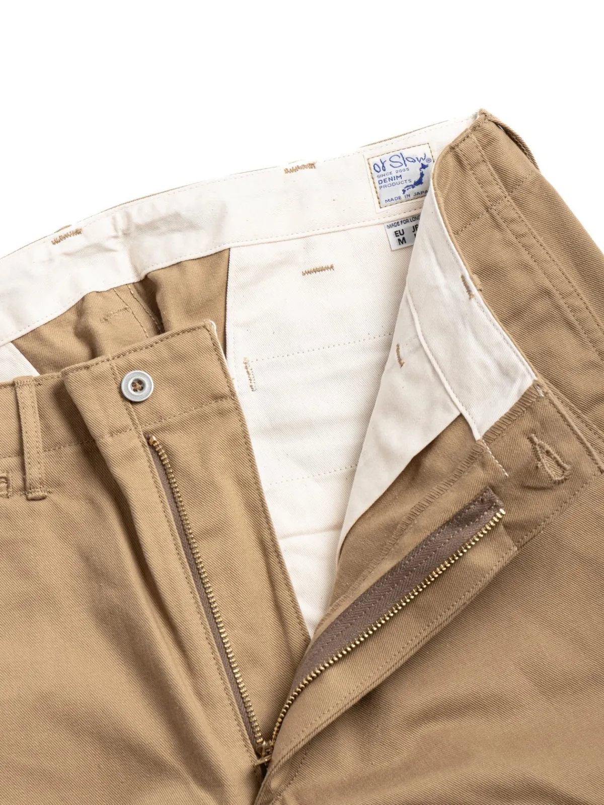 (LOt 01–5361) SLIM FIT ARMY TROUSERS KHAKI | orSlow New