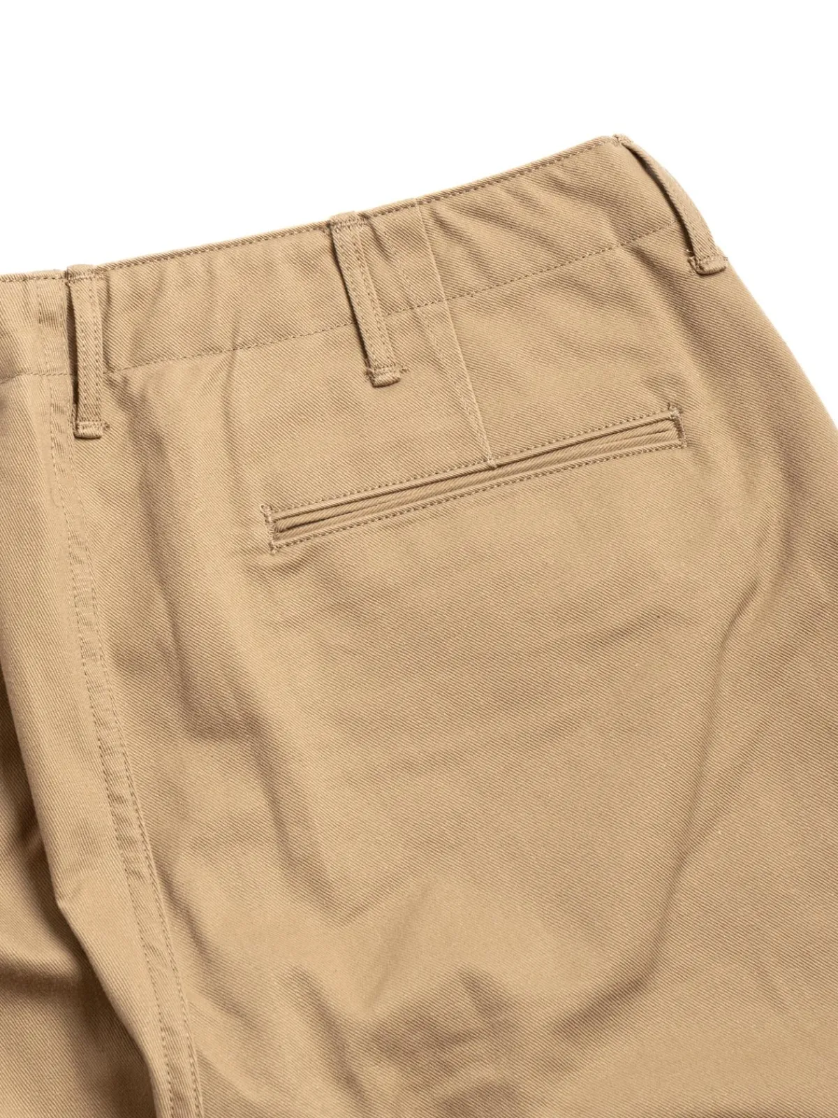 (LOt 01–5361) SLIM FIT ARMY TROUSERS KHAKI | orSlow New