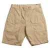 (LOT 01&ndash;7023) UTILITY WORK SHORTS KHAKI | orSlow Shop