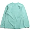 LOT 58001PD HEAVY PIGMENT DYED L/S TEE TURQUOISE | DUBBLE WORKS Online