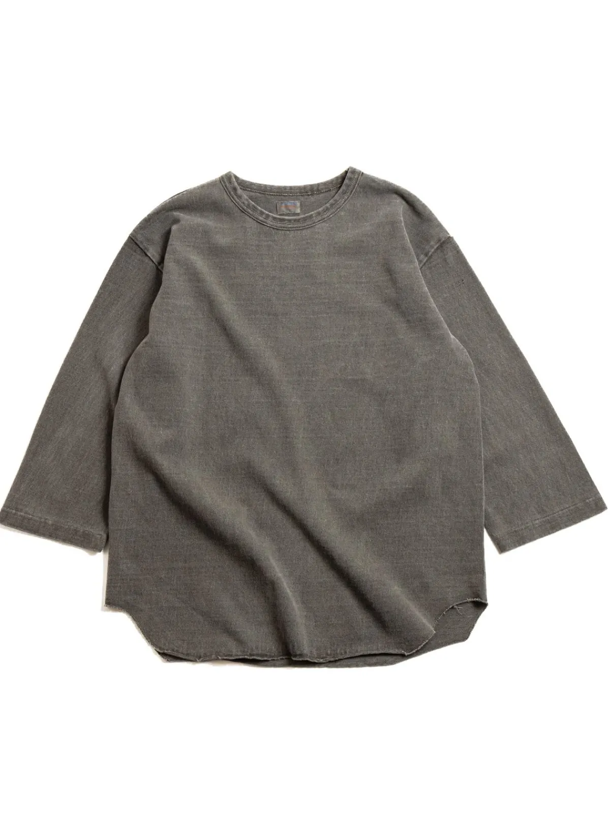 LOT 58105PD HEAVY PIGMENT DYED BASEBALL TEE SUMIKURO | DUBBLE WORKS New