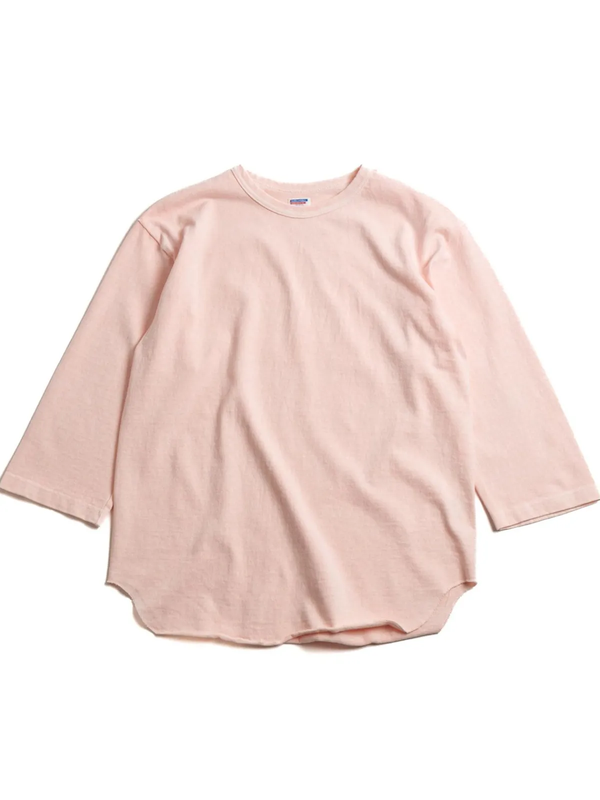 LOT 58105PD HEAVY PIGMENT DYED BASEBALL TEE PINK | DUBBLE WORKS Sale