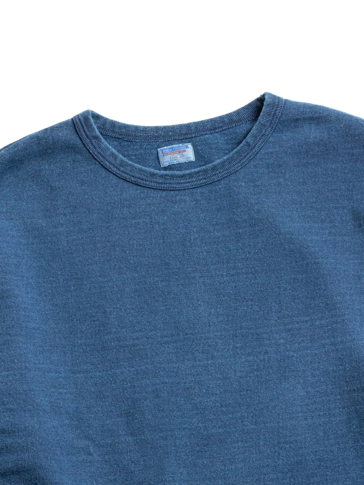 LOT 58001PD HEAVY PIGMENT DYED L/S TEE INDIGO | DUBBLE WORKS Discount