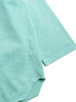 LOT 58105PD HEAVY PIGMENT DYED BASEBALL TEE TURQUOISE | DUBBLE WORKS Shop