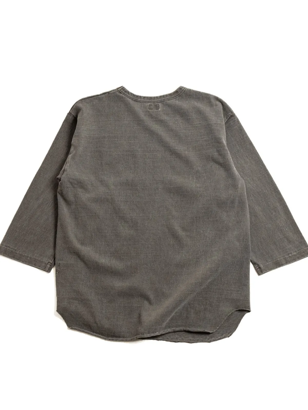 LOT 58105PD HEAVY PIGMENT DYED BASEBALL TEE SUMIKURO | DUBBLE WORKS New