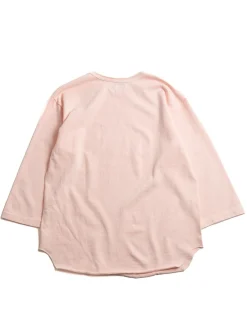 LOT 58105PD HEAVY PIGMENT DYED BASEBALL TEE PINK | DUBBLE WORKS Sale