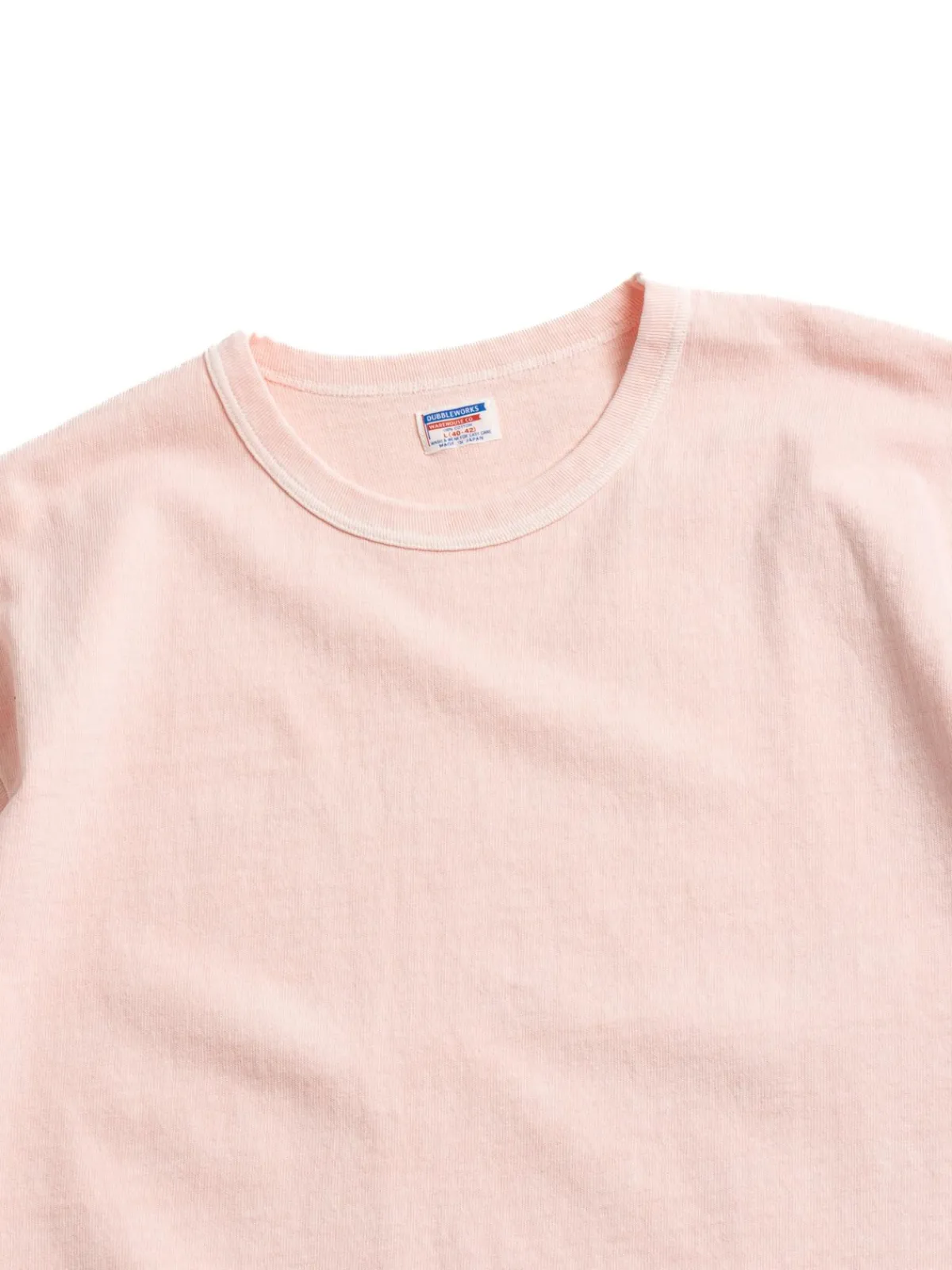 LOT 37001PD HEAVY S/S PIGMENT DYED TEE PINK | DUBBLE WORKS Best Sale