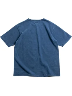 LOT 37001PD HEAVY S/S PIGMENT DYED TEE INDIGO | DUBBLE WORKS Online