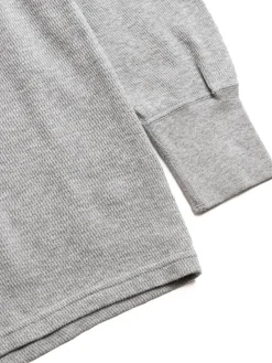 LOT.54002 THERMAL CREW NECK TEE H.GREY | DUBBLE WORKS Sale