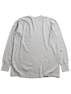 LOT.54002 THERMAL CREW NECK TEE H.GREY | DUBBLE WORKS Sale