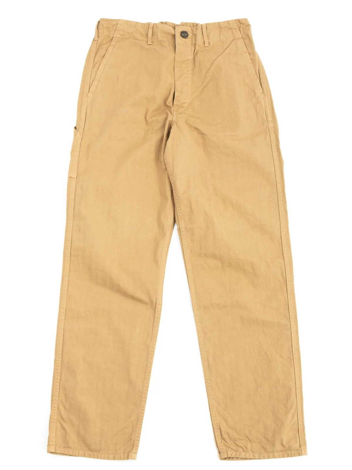 (LOT–5000) ORIGINAL HERRINGBONE FRENCH WORK PANT KHAKI | orSlow Best Sale