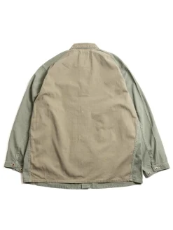 (LOT–6120) UTILITY HERRINGBONE GREEN | orSlow New