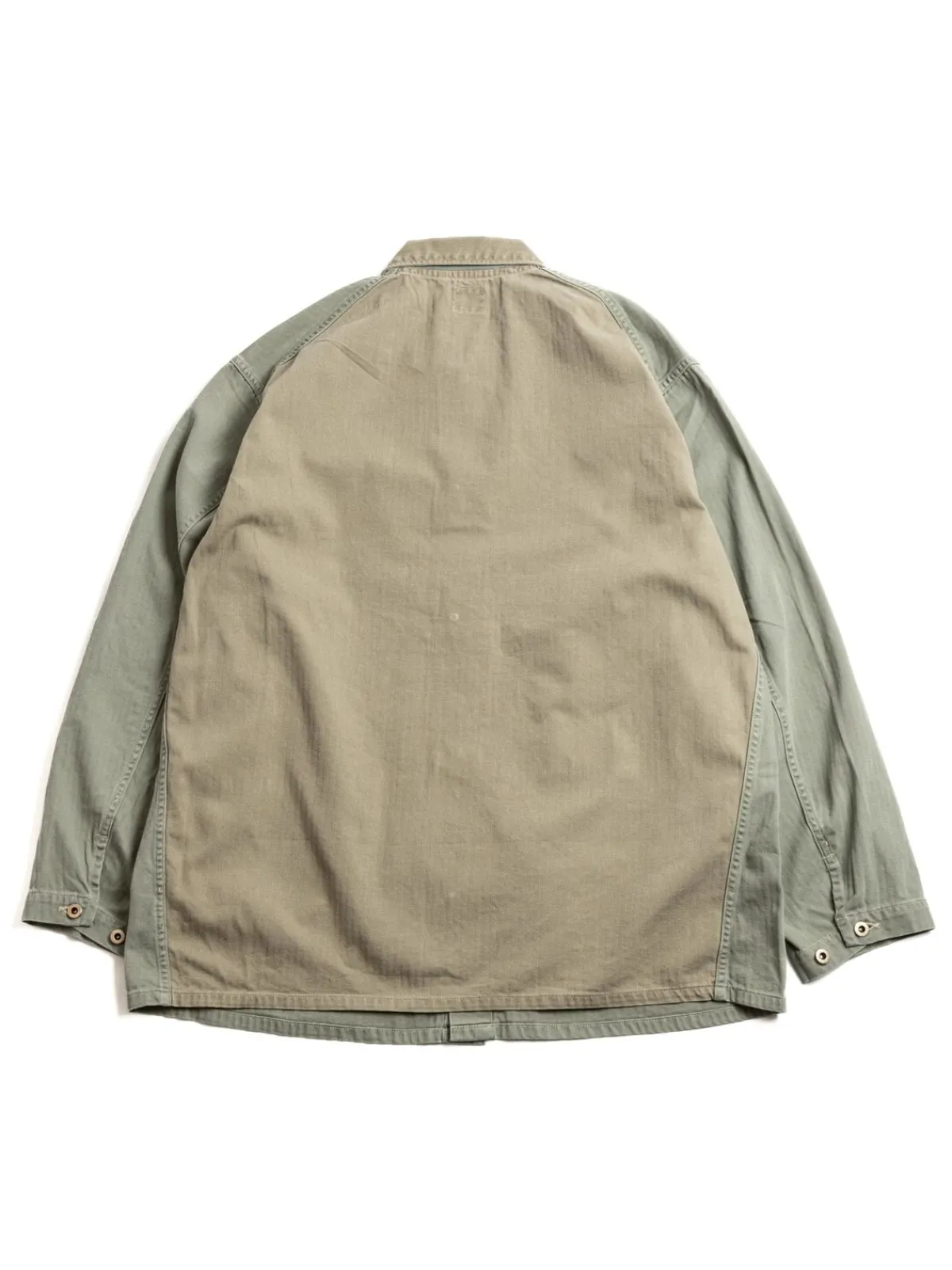 (LOT–6120) UTILITY HERRINGBONE GREEN | orSlow New