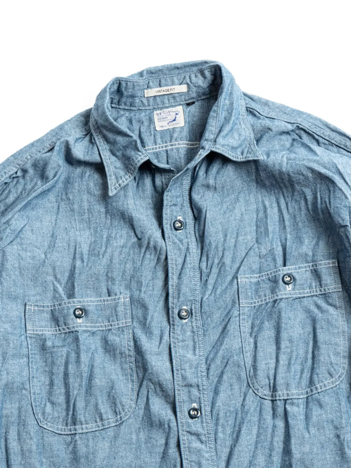 (LOT–V8070) CHAMBRAY VINTAGE WORK SHIRT | orSlow New