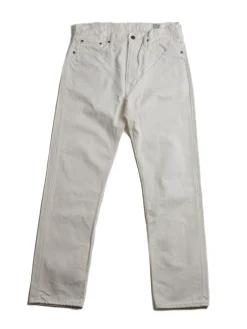 (LOT–0107W) JEAN BEDFORD CORD WHITE | orSlow Cheap