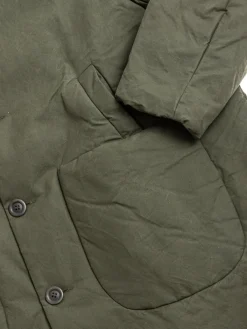 LUMI COAT H WAX KHAKI | CASEY CASEY Clearance