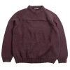 MIX STITCH JUMPER WOOLY BLACKBERRY | CASEY CASEY Fashion