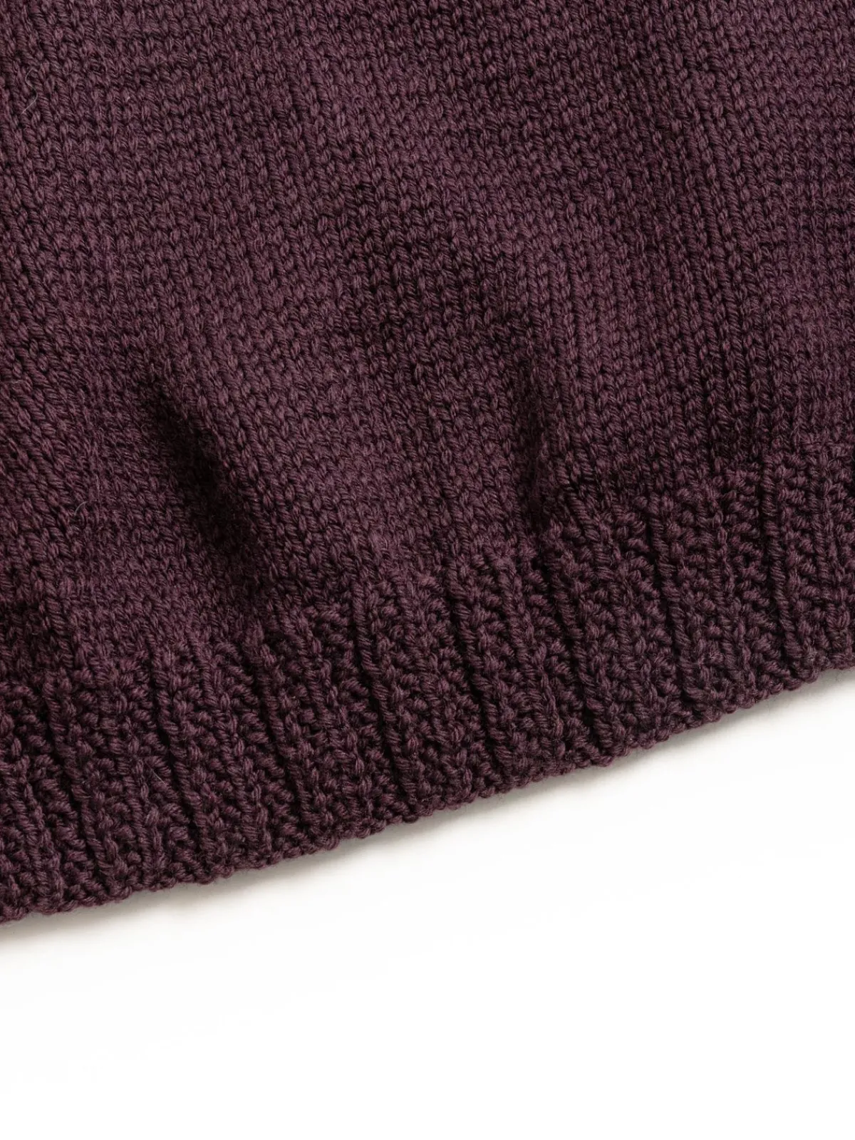 MIX STITCH JUMPER WOOLY BLACKBERRY | CASEY CASEY Fashion