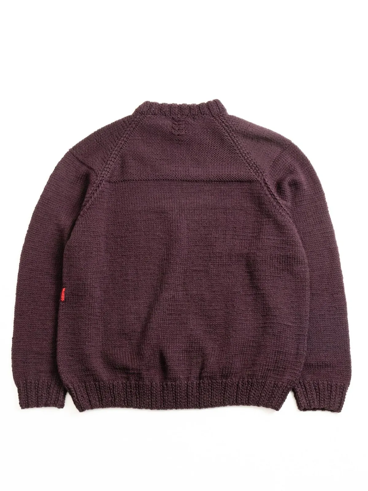 MIX STITCH JUMPER WOOLY BLACKBERRY | CASEY CASEY Fashion