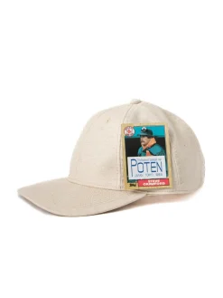 NATURAL BASEBALL CAP | Poten Fashion