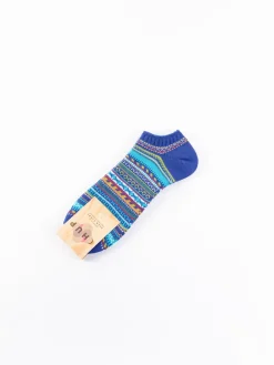 Navy Linda Ankle Socks | CHUP Socks Shop