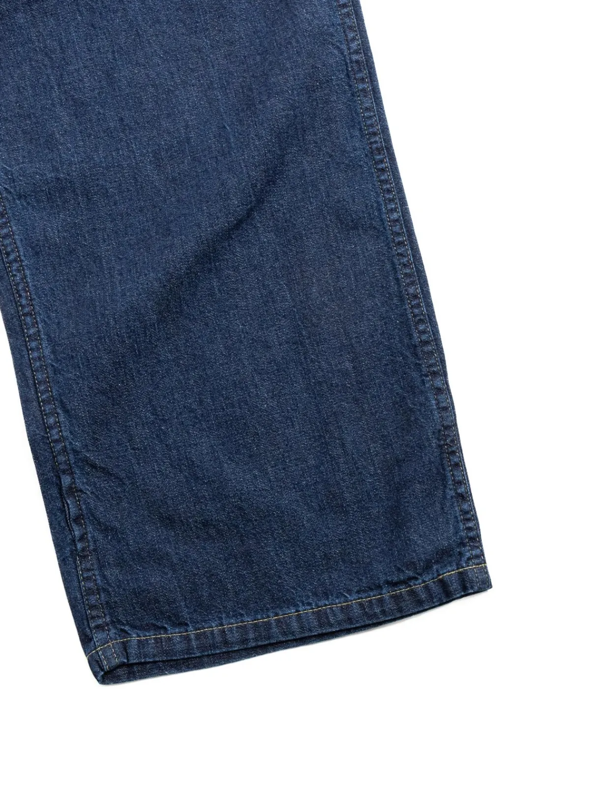 (1301–8DI) ARMY PANTS INDIGO DENIM YELLOW STITCH | Post O’alls Hot
